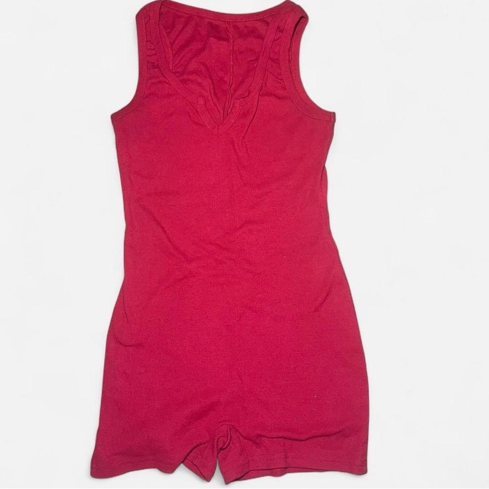 Women’s Red Tank Top Romper
